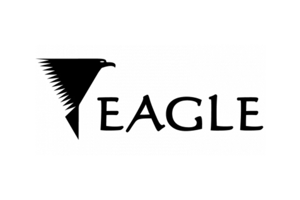 Logo da marca de violão Eagle